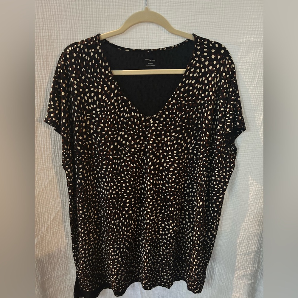 Anthropologie Daily Ritual Tunic Tee Shirt XL X Large